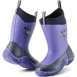Grubs Muddies Icicle Wellies Gummistiefel Lila 32