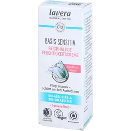 Lavera Basis Sensitiv Reichhaltige Feuchtigkeitscreme 50 ml