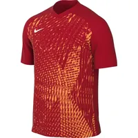 Nike DR0944-657 M NK DF PRCSN VI JSY SS T-Shirt Herren University RED/Bright Citrus/White Größe L