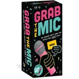 HUCH! HUCH!, Grab The Mic Spiel Deutsch, Karaoke Spiel mit lustigen Songtext-Challenges, Partyspiele lustig für Familien und Freunde, Für 2-8 Spieler ab 8 Jahren