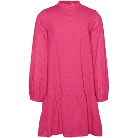VERO MODA GIRL - Langarm-Kleid Vmdotty in fuchsia purple, Gr.152,