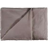  Decke HEAVEN taupe - braun - BL 150x200 cm,