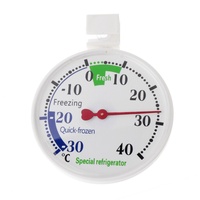 Kcnsieou Mini-Thermometer für Kühlschrank und Gefrierschrank, ABS, für den Heimgebrauch