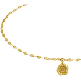 Amor Fußkette 925er Silber, gold