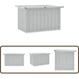Gartenbox Grau 109x67x65 Cm - Gartenbox - Außenaufbewahrung - Gartenmöbel - Stauraum - Holzoptik