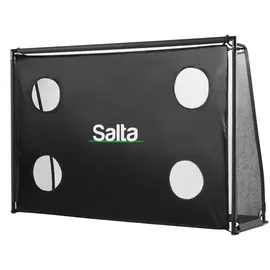 Salta Fußballtor Schwarz 300 x 200 x 90 cm