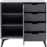MCA Furniture Highboard »Netanja«, Breite ca. 93 cm