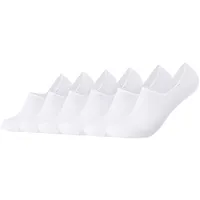 CAMANO Füßlinge 6er Pack Weiß 39-42