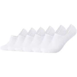 CAMANO Füßlinge 6er Pack Weiß 39-42