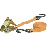 KWB Spanngurt 3,5 m x 25 mm mit Ratsche und 2 Haken