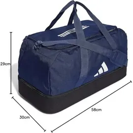 adidas Tiro League Duffelbag Team Navy Blue 2 / Black / White M