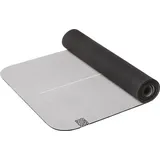 Energetics Yoga-Matte Natural Rubber Microfiber Saf, Größe ONE SIZE in Hellgrau/Schwarz Hellgrau/Schwarz