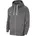 Herren charcoal heathr/white/white M