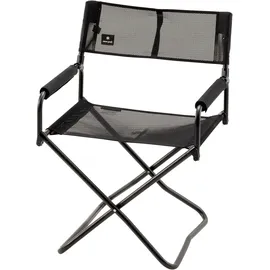 Snow Peak Campingstuhl Mesh Folding Schwarz