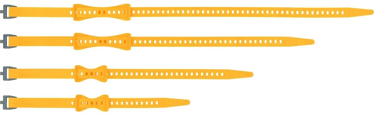 Sea to Summit Stretch-loc Set - All Sizes 20mm 4 Pack yellow (YW) 20mm - mixed 4 pack