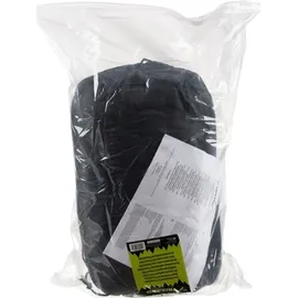 TRIZAND 21084 2-in-1-Schlafsack, 210 cm, schwarz - Schwarz/Grau