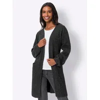 Heine Longstrickjacke in anthrazit-meliert | Gr.: 40