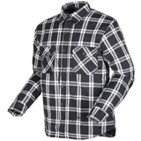 Modeka Hemd Schwarz/Weiß 6XL