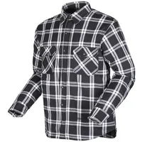 Modeka Hemd Schwarz/Weiß 6XL