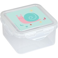 Safta M916 Lunchbox, für Vorschulalter, Qualität und maximale Widerstandsfähigkeit, für Freizeit, 13 x 13 x 7,5 cm, Helltürkis, Unisex, Kinder, Standard