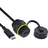 InLine USB-C-Kabelkupplung, IP68 geschirmt, Buchse zu Stecker, 50cm 69927O
