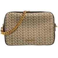 Michael Kors Crossbody Bags - Bryant Md Dblzp Chn Camera Xbody - Gr. unisize - in Beige - für Damen