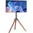Vevor TV-Ständer mit Stativ 101,6-165,1 cm Schwarz Holz