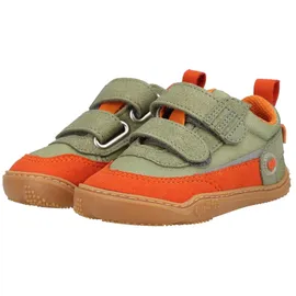qnuffs Barfußschuh Grau/Orange 23