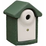 Cj Wildlife Nistkasten Holzbeton 24 x 19 cm, Ø 32 mm, grün/weiß