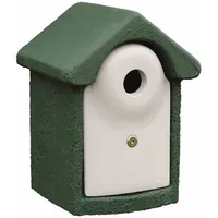 Cj Wildlife Nistkasten Holzbeton 24 x 19 cm, Ø 32 mm, grün/weiß