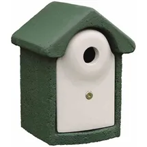 Cj Wildlife Nistkasten Holzbeton 24 x 19 cm, Ø 32 mm, grün/weiß