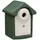 Cj Wildlife Nistkasten Holzbeton 24 x 19 cm, Ø 32 mm, grün/weiß