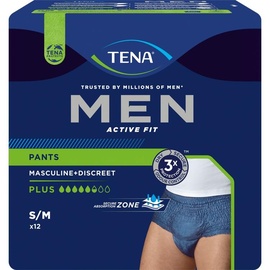 Tena Men Active Fit Pants Plus M 4 x 12 St.