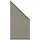Traumgarten System NEO Platinum Zaunfeld-Set taupe-grau 3726 184-94x89cm