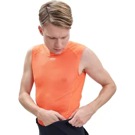 Poc Essential Layer Ärmelloses Baselayer - Zink Orange - M