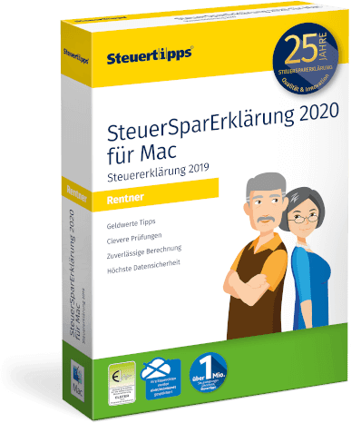 SteuerSparErklärung für Rentner 2020