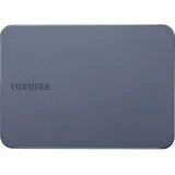 Toshiba Canvio Gaming Festplatte, 4 TB HDD, 2,5 Zoll, extern, Dunkelgrau metallisch