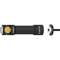 Armytek Prime C2 Magnet USB Taschenlampe mit Gürtelclip, mit Holster akkubetrieben 930lm