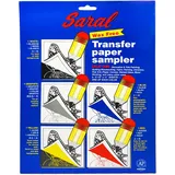Dritz DRISRL10 Saral Transparentpapier, sortiert, Papier, mehrfarbig, 8x10 5