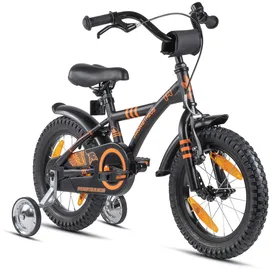 PROMETHEUS BICYCLES 14 Zoll RH 22 cm schwarz/orange