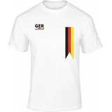 Deutschland Trikot weiß WM 2026 - T-Shirt Herren & Damen - Germany Fußball - Fanartikel Weltmeisterschaft - weiß L - L