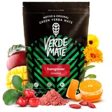 Verde Mate Grüner Kater 0,5kg | Fruchtig-herbale Yerba Mate | Yerba Mate, Acerola, Guarana, Goji-Beeren, Zistrose, Brennnessel | Natürliche Stimulation | Brasilianische Yerba Mate | 500g