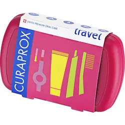 Curaprox Travel Set Zahnbürste&Zahnpasta Be You Rot