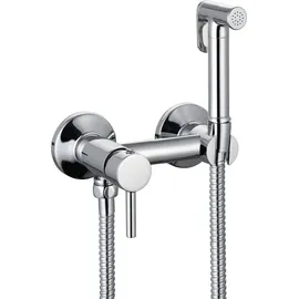 Stilform Design WC/Bidet Handbrause Komplett Set mit Mischer Aufputz Grau