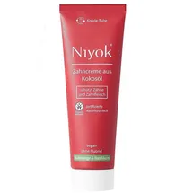 Niyok Zahncreme aus Kokosöl Blutorange & Basilikum 75ml
