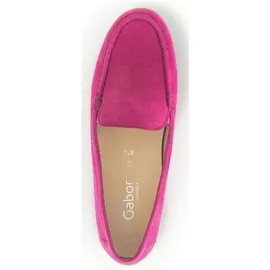 Gabor Comfort Schuhe Mokassins Wildleder Gummizug Komfort