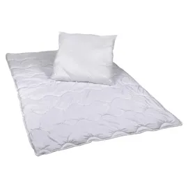 Steinmann 2 Stück Premium Steppbettdecken Set, Steppbett 135 x 200 cm mit Kopfkissen 80 x 80 cm