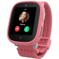 XPLORA X6 Play - wasserdichte Telefon Uhr für Kinder (mit SIM-Karte) 4G, Anrufe, Nachrichten, Schulmodus, SOS-Funktion, GPS, Kamera, Schrittzähler - inkl kostenlosem Tarif-Vertrag für 3 Mon. (ROSA)