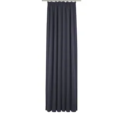 Wirth Vorhang »Uni Collection«, (1 St.), nach Maß Wirth dunkelblau 225 cm