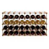 Proregal Weinregal Braun, Holz, Kiefer, Rechteckig, 82.5x42.5x24.5 cm, Wohnzimmer, Regale, Weinregale